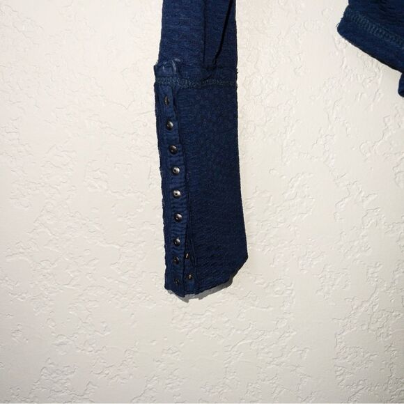 NWT Free People Ink Combo Penny Plunge Neckline Wrap Top Size XS‎ - Picture 8 of 8